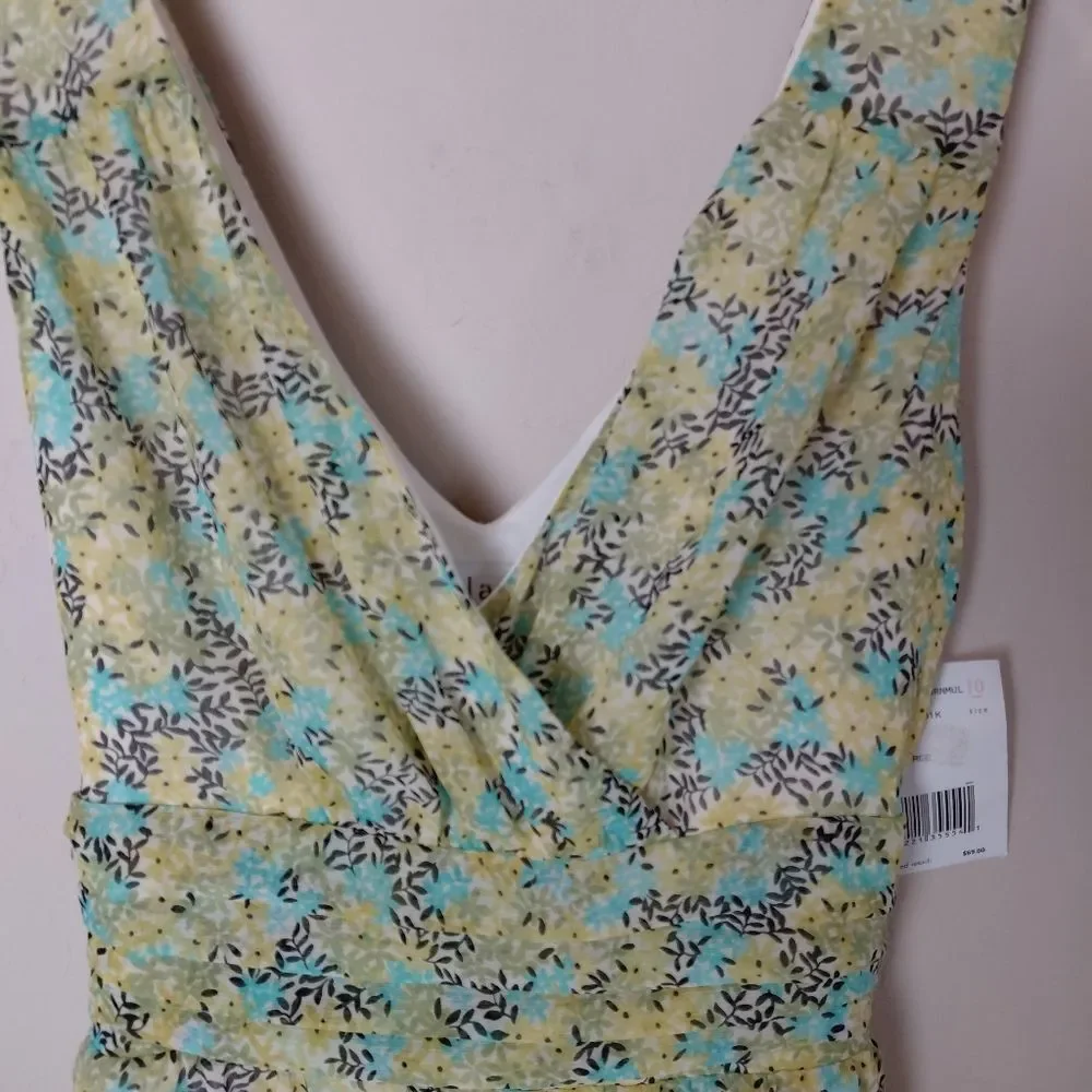 Liz Claibirne Floral Villager Dress Size 10